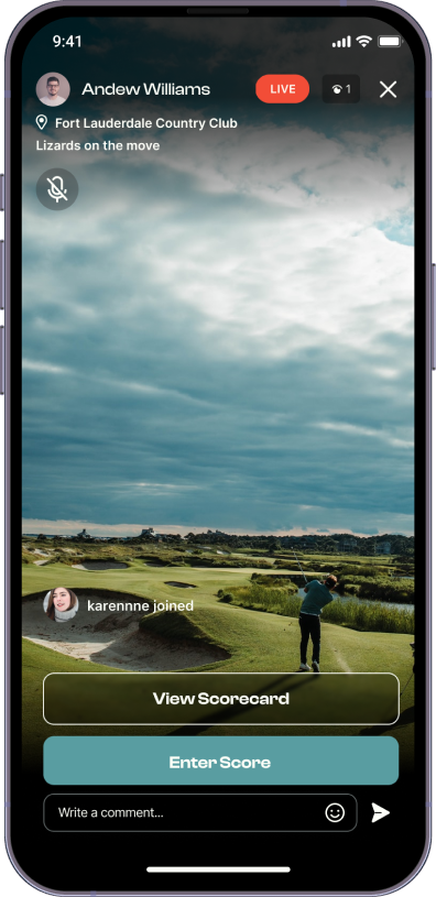 User doing a livestream on Scratch app.